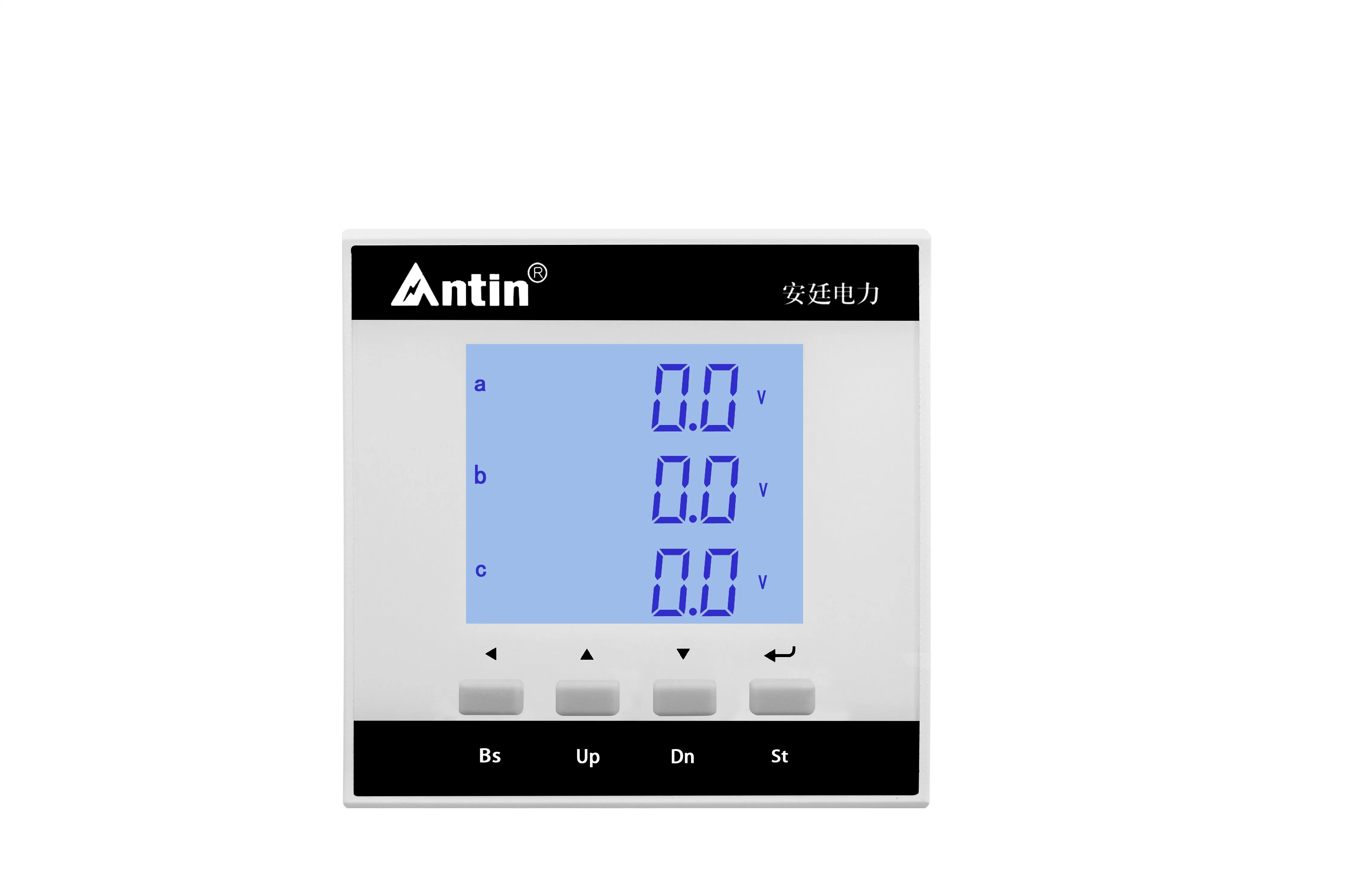 Antin Digital dreiphasiger multifunktionaler Energiezähler, 3p3w 3p4w Mehrkanal-Messgerät, Bangladesch elektrisches Messgerät, Panel-Messgerät, Wattmeter