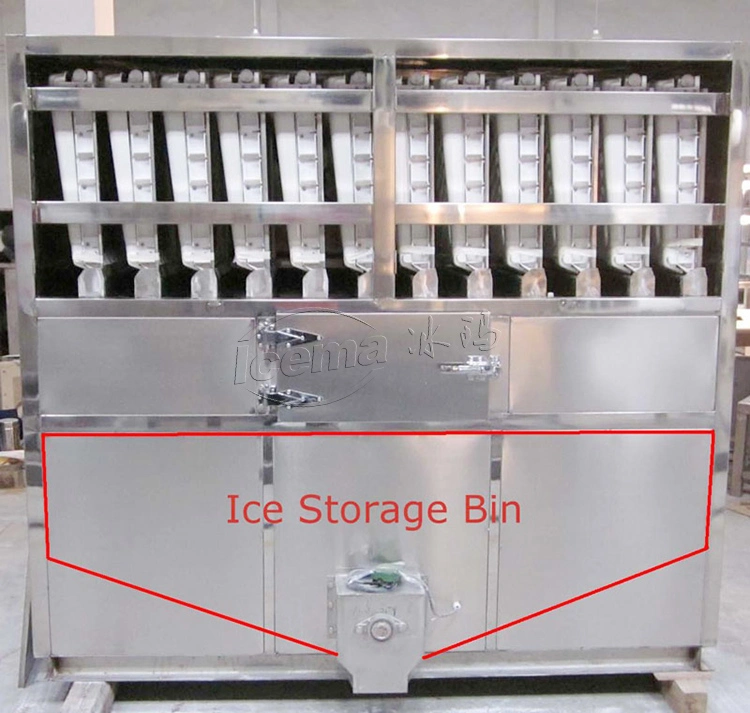 1 Ton Clear Industrial Ice Cube Making Machine for Sale