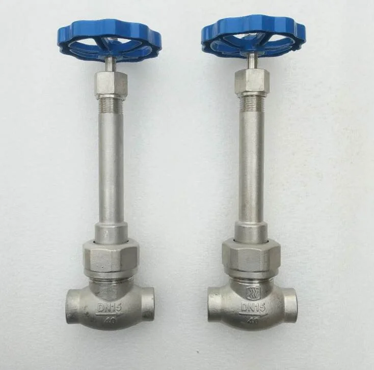 Stainless Steel Globe Valve J41W-16p Forged Flange Globe Valve 304 316L