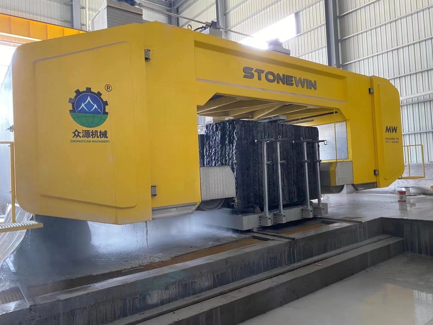 Zhongyuan Stonewin Block 58 Diamond Multi-Wire Saw Machine: Redefining Stone Cutting Standards