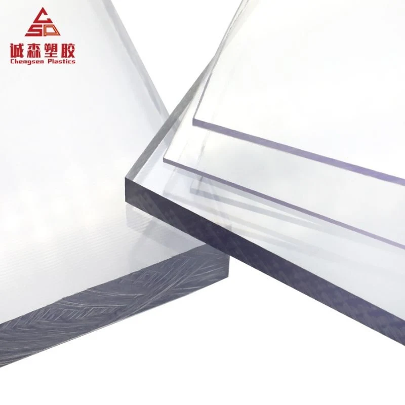 High quality/High cost performance UV Protection Polycarbonate Solid Roof Sheet Price for Building Curtain