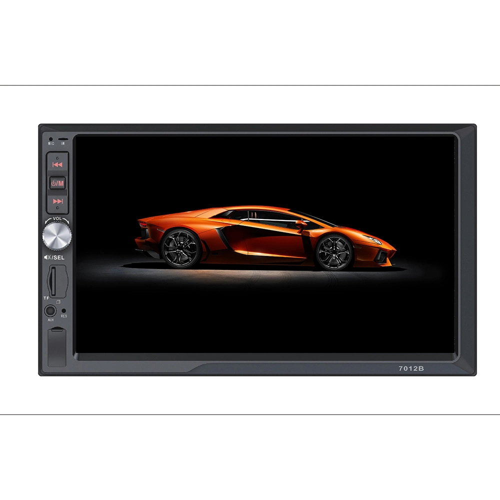 Alquiler de coche Reproductor Multimedia, navegación GPS de 6,2 pulgadas TFT LCD de 2DIN alquiler de video con DVD