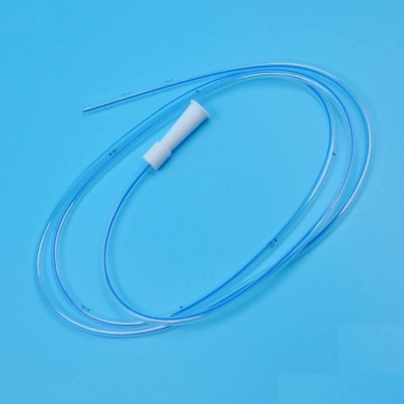 CE-zertifiziert China billiger Preis PVC (DEHP-FREI) medizinisch steril Einweg Saug-Katheter Nelaton Magenröhrchen Rektalernährungsröhrchen