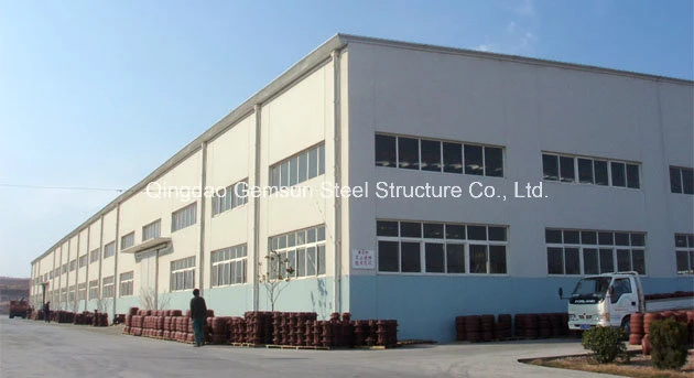 Economical Design Welded Light Warehhouse Steel Construction (SL-0033)