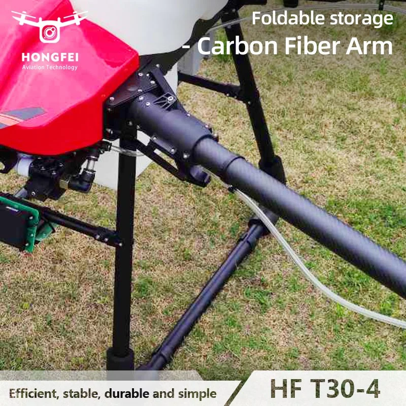 Buy Folding Agricultural Boom Sprayer Drone Product Quick Plug-in 40kg Water Tank Farming Agriculture Drone Frame Sprayer