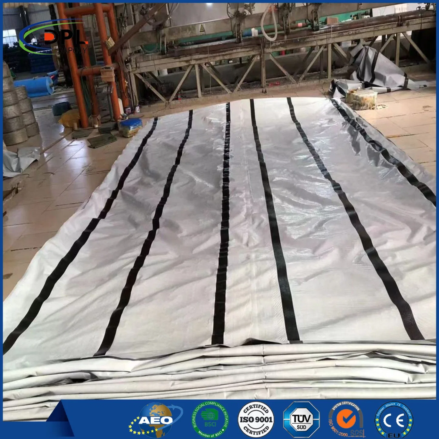 Original Factory Tech Custom hizo palquilina 100% virgen al aire libre PE tarpaulin plástico impermeable PE Tarps Vender