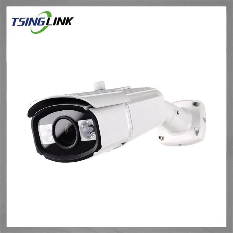 IR Night Vision Automatic Color to Black Bullet Cameras Weatherproof Network IP Camera