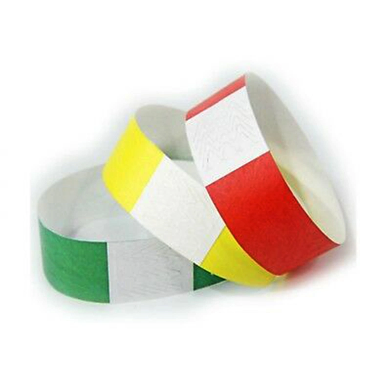 Party Thermal Printing RFID F08 Paper Wristband