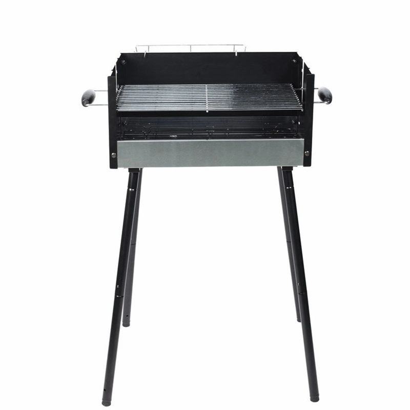 Bon prix Outdoor Camping Jardin d'accueil portable épaissies en acier inoxydable de haute capacité de charbon de bois Barbecue