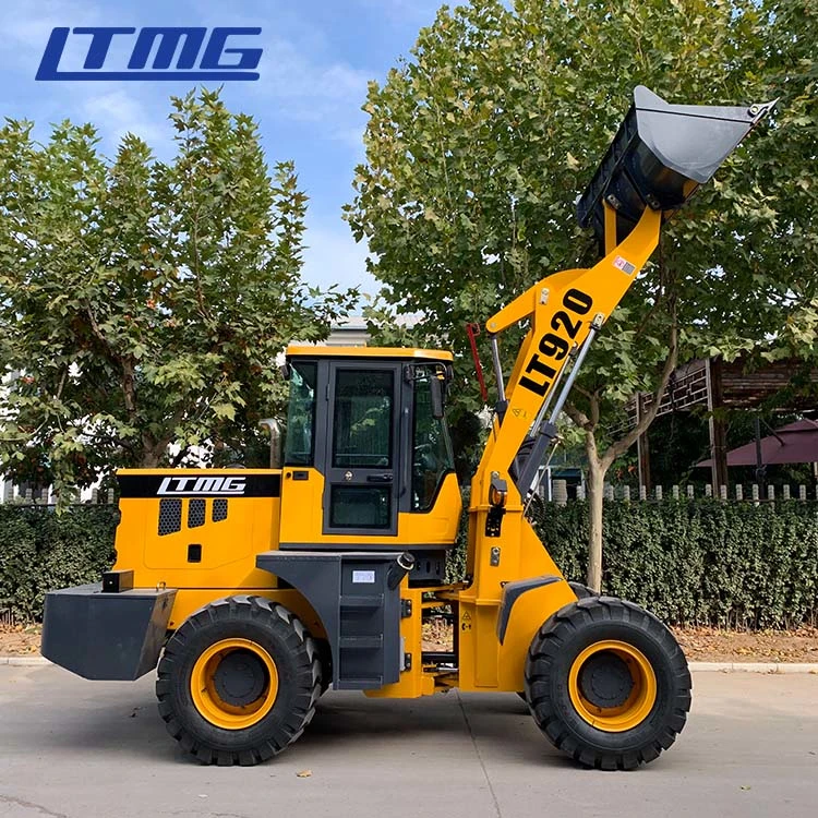 Joystick Optional Front Wheel Loader 2.5 Ton Construction Machines with AC Cabinet