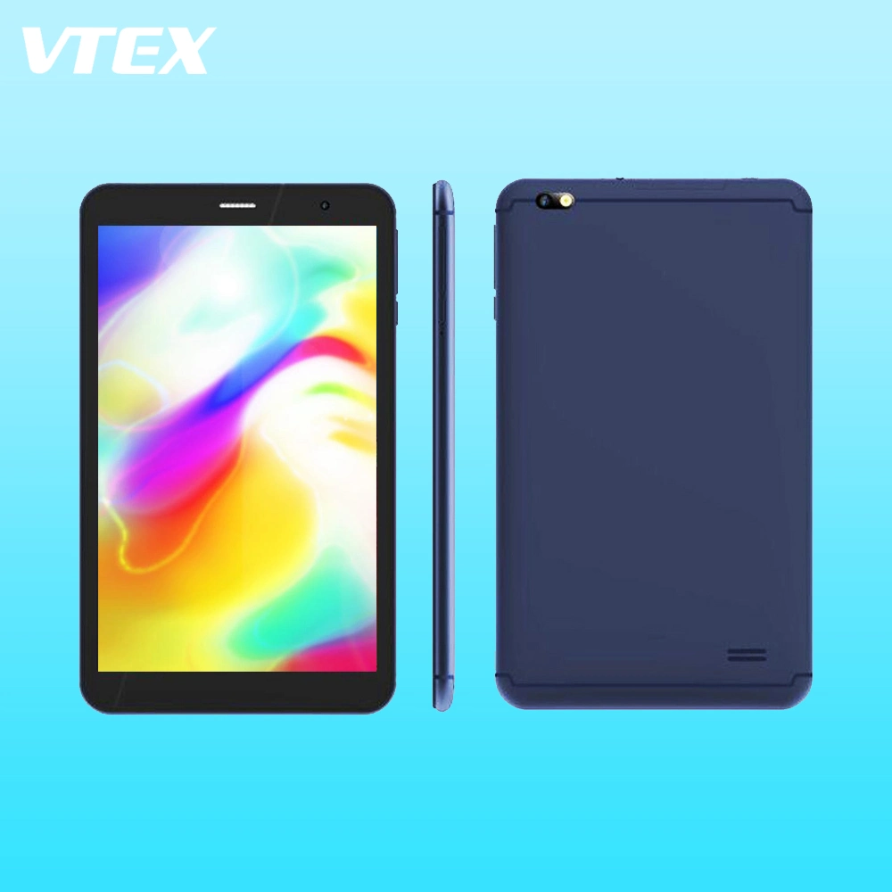 Vtex China portátil PC 8 pulgadas A133 Quad-Core Smart Android 11 OS WiFi Bluetooth Home Learning Tablet