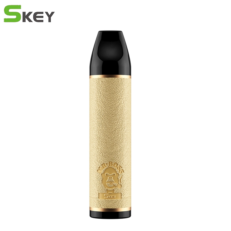 Wholesale/Supplier Leather Disposable/Chargeable Vape Skey Mr Boss 5000 Puffs 5% Nicotine 13.5ml E-Juice 6000mAh Rechargeable Pen Style vape