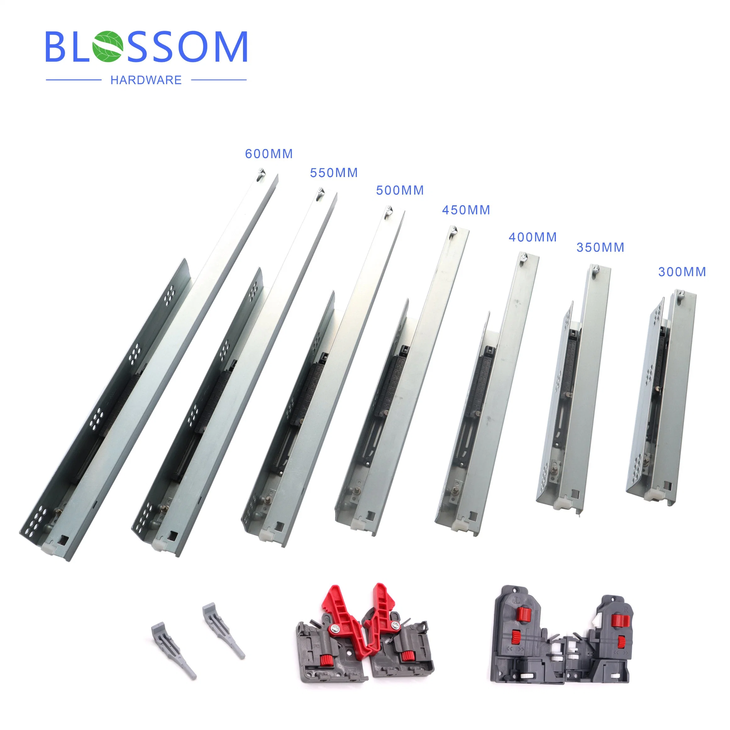 furniture Hardware High quality/High cost performance  Undermount Drawer Slide Factory