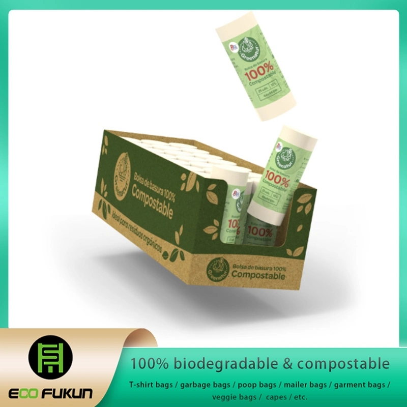 Bolsas de revestimiento de basura biodegradables: Solución respetuosa con el medio ambiente para la eliminación de residuos