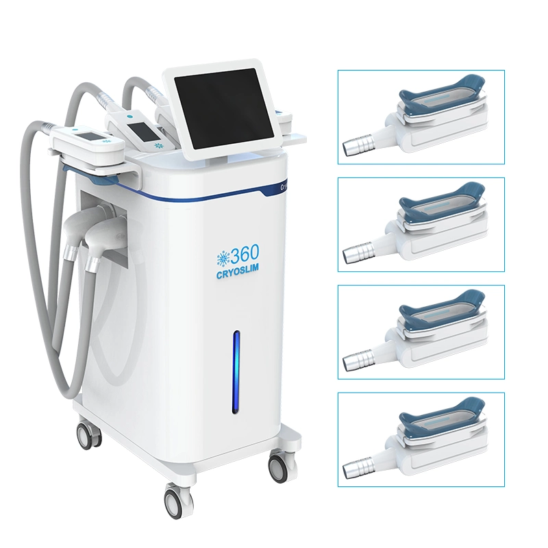 2022 Medical Beauty Equipment Weight Loss Cryotherapy Device Slimming 4 Handles Stomach Skincare Salon Medical Cryolipolysis Fat Loss Slimming Machine