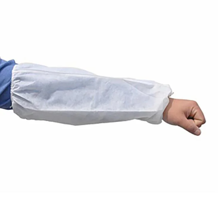 Protective PP Non Woven Sleeve Cover Disposable Over Sleeve