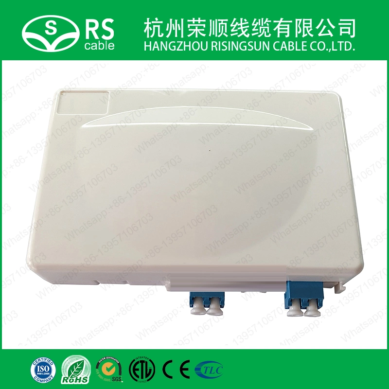 4 Ports LC Fiber Optic Termination Box