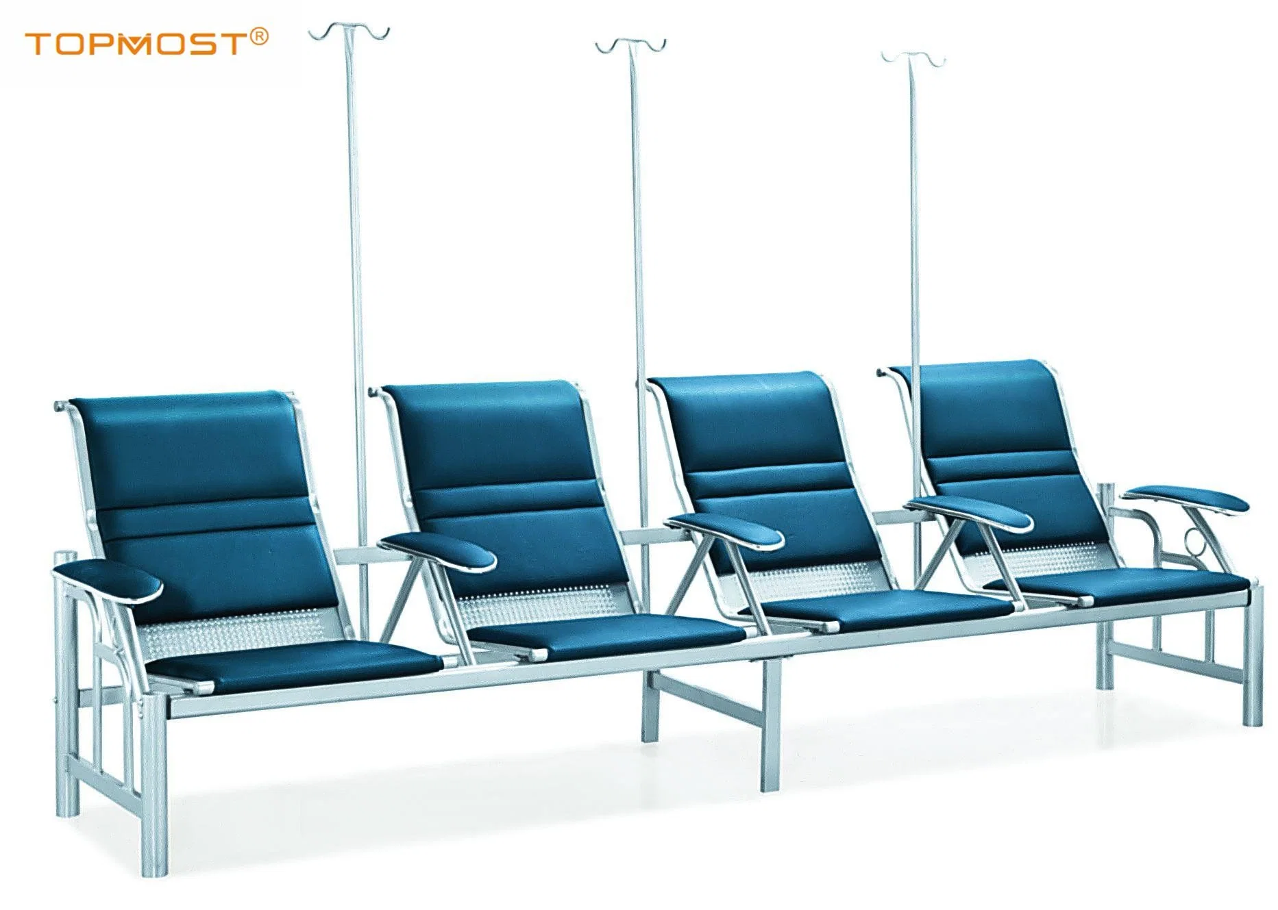 Style Bench Waiting Chair with Armrest for Airport