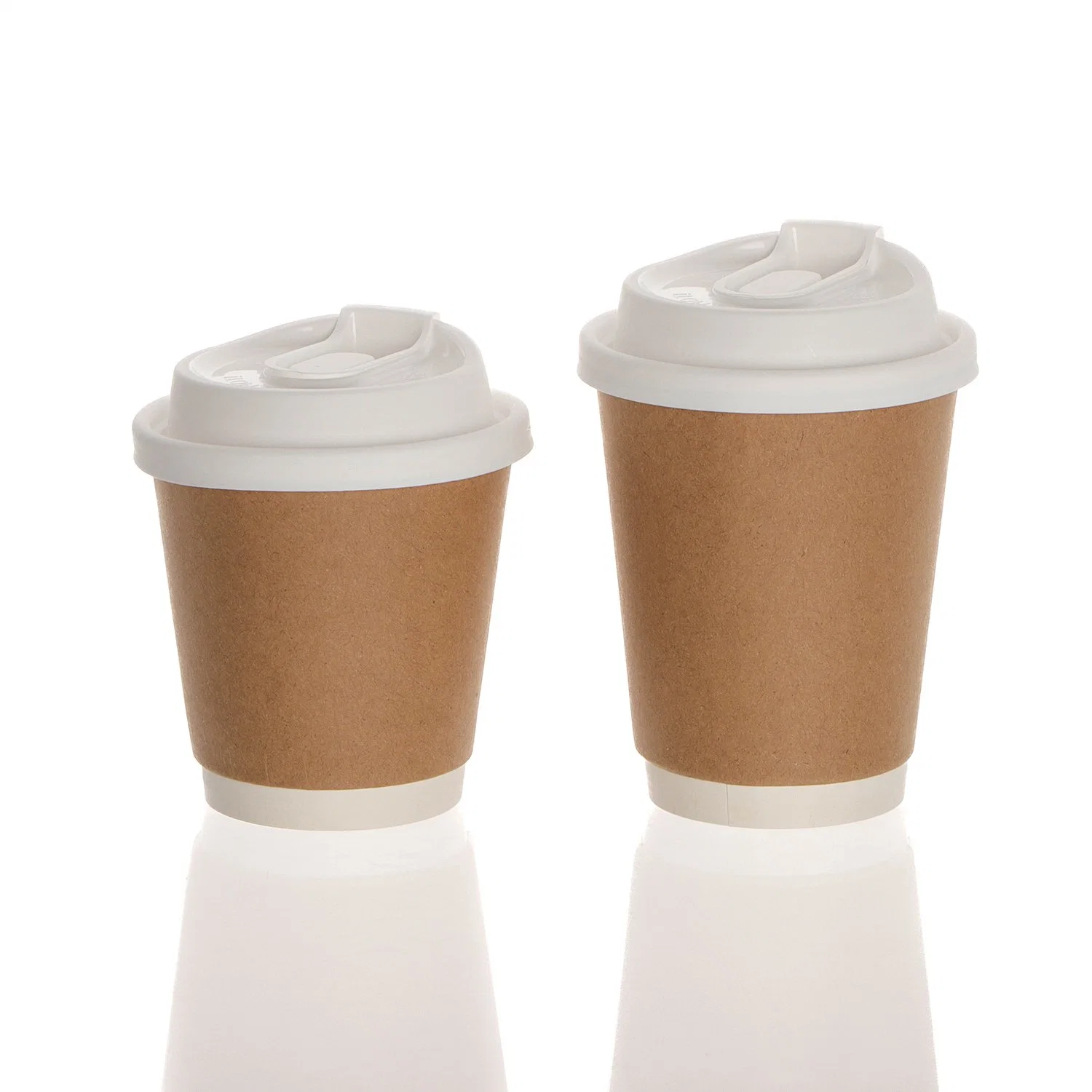 Custom 16oz 12oz Biodegradable PLA Coated Disposable Coffee Paper Cup