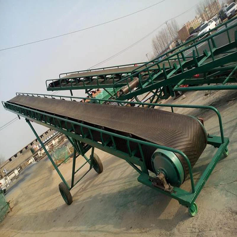 Portable Grain Truck Unloading Belt Conveyor