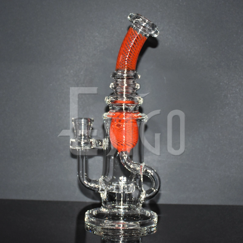 Esigo Heady Tabacco Colorful Recyclers Glass Oil DAB Rig