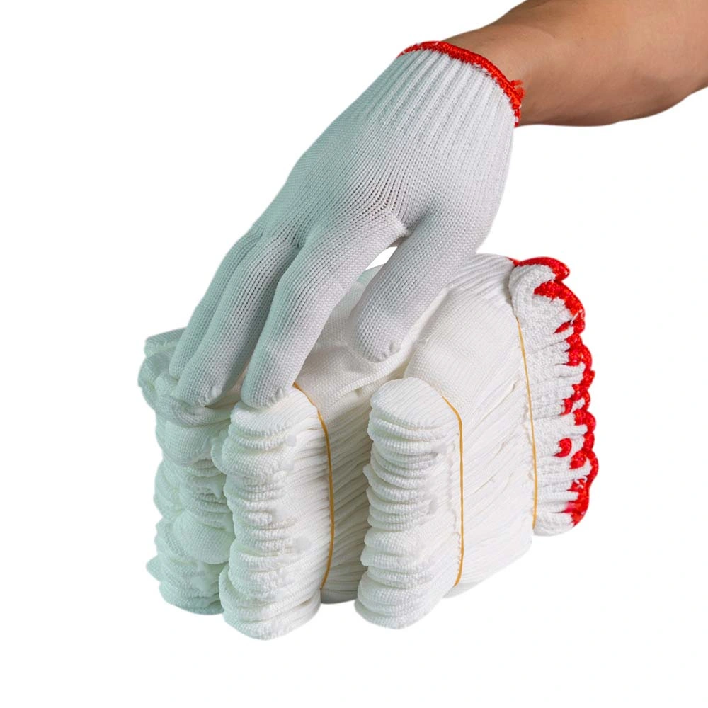 Entrenamiento Guantes de construcción de nylon logotipo personalizado Protección de manos Seguridad Guantes de trabajo