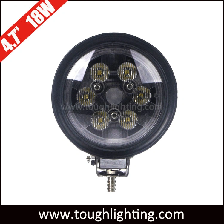 DC 12V PAR 36 Trapezoid Beam Rubber Housing Round Utility LED Tractor Light