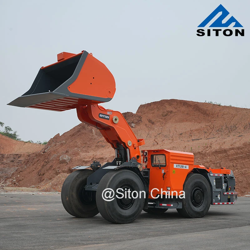 Xtuw-4 Underground Mini Wheel Loader 10 Tons Mining Front Loader