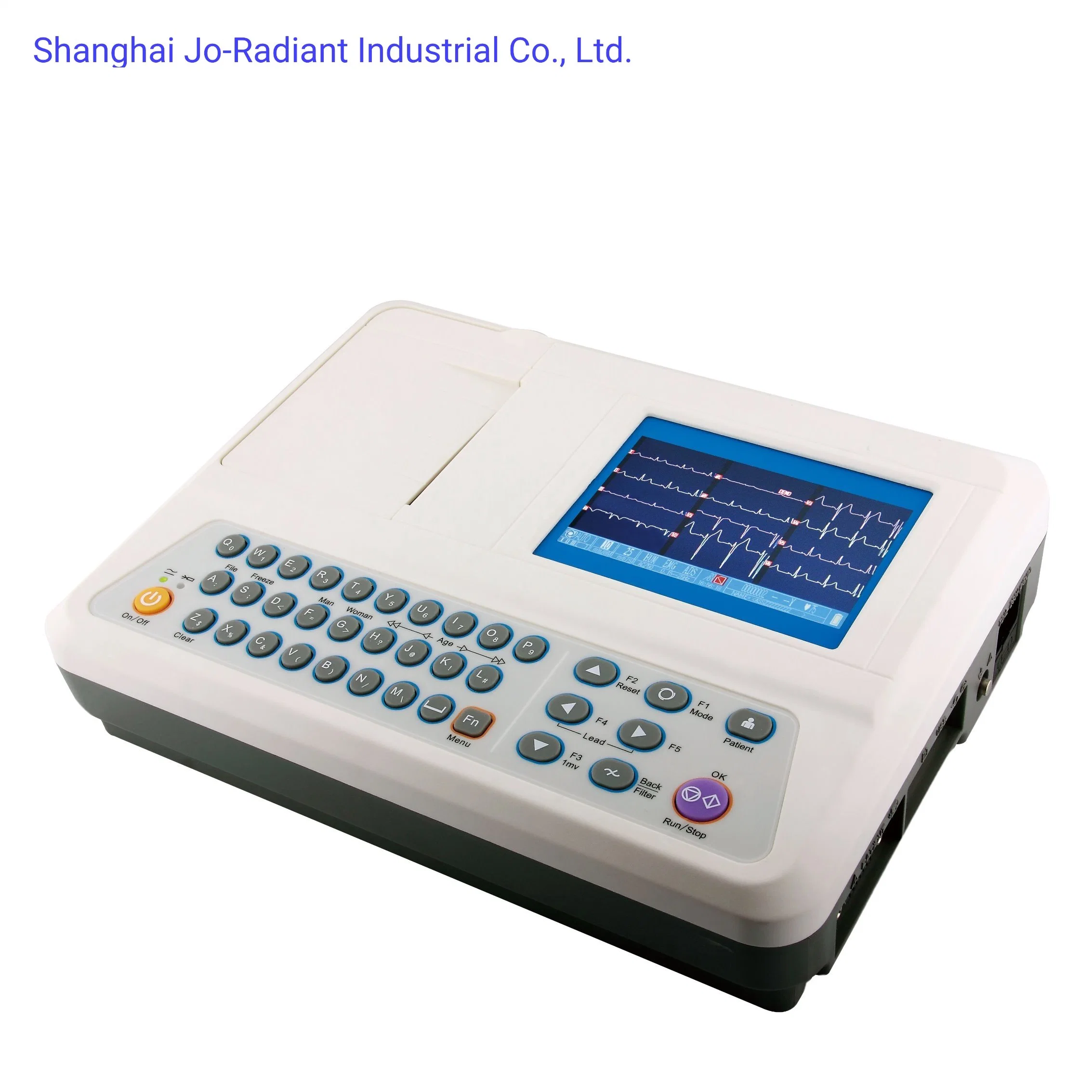 Precise Analysis Six Channel Portable ECG Machine