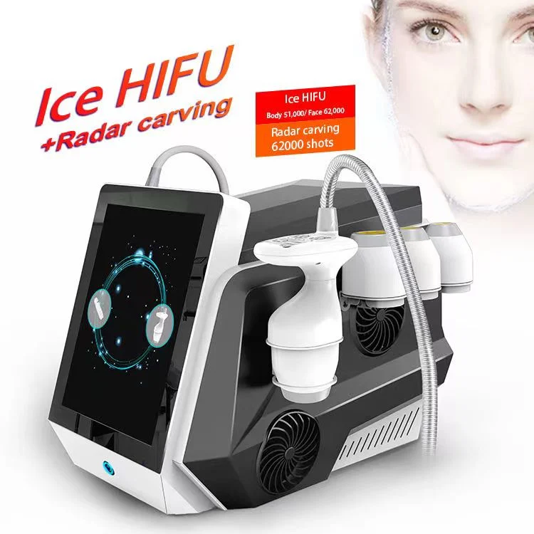 Professional New 9d Hifu Ice Hifu 5D Ice Cooling Body Face Slimming Machine