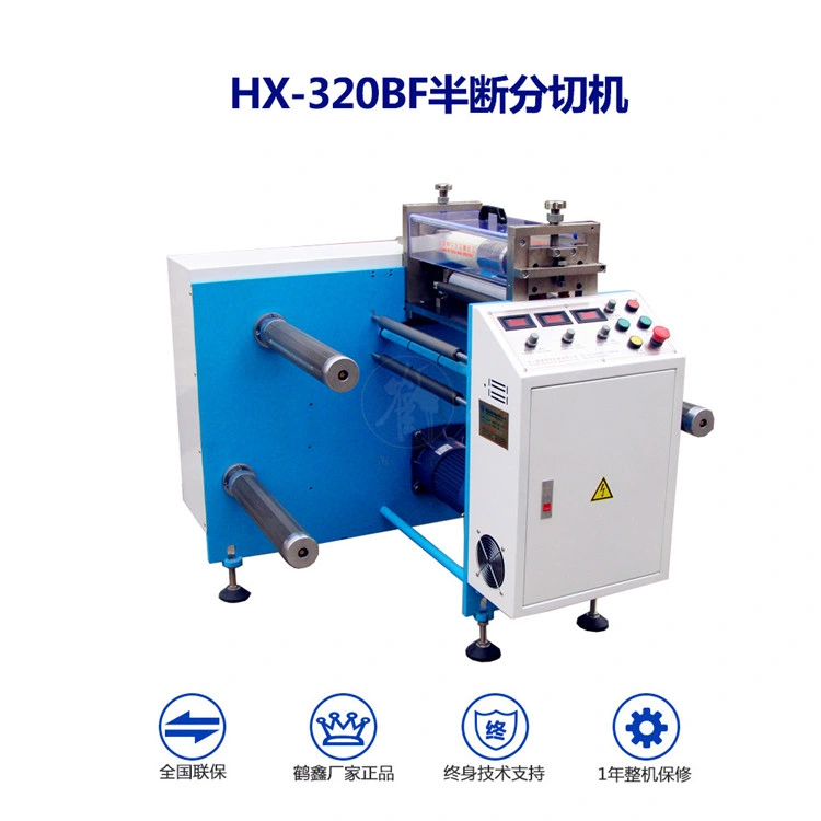 Automatic Kiss Cut Slitting Machine for Kraft Paper Hx-320bt