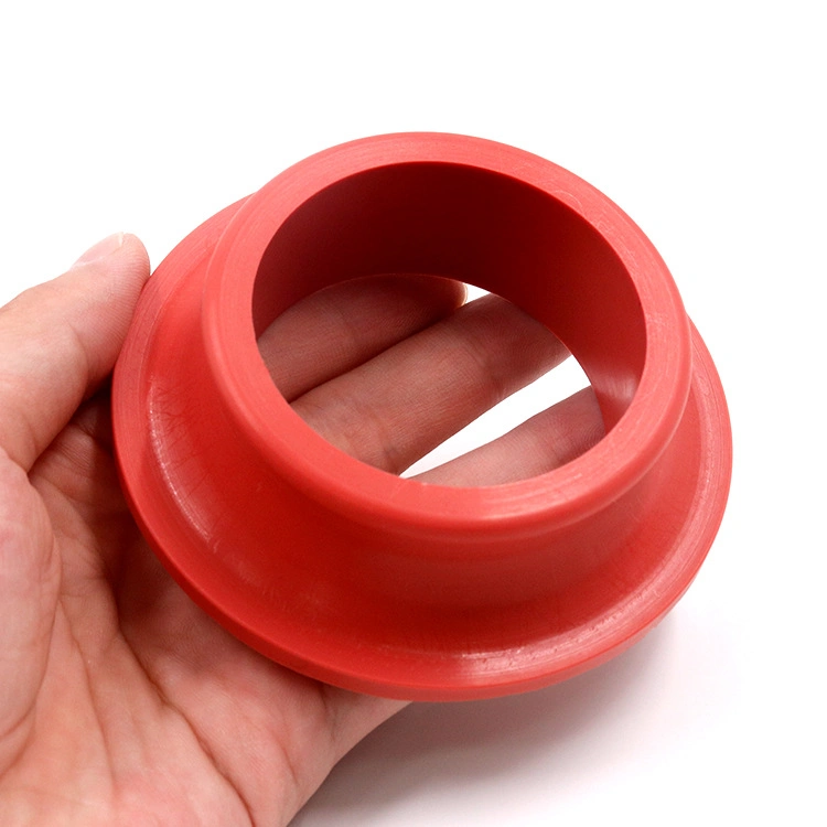 Manufacturer Customized Red Round Silicone Pad