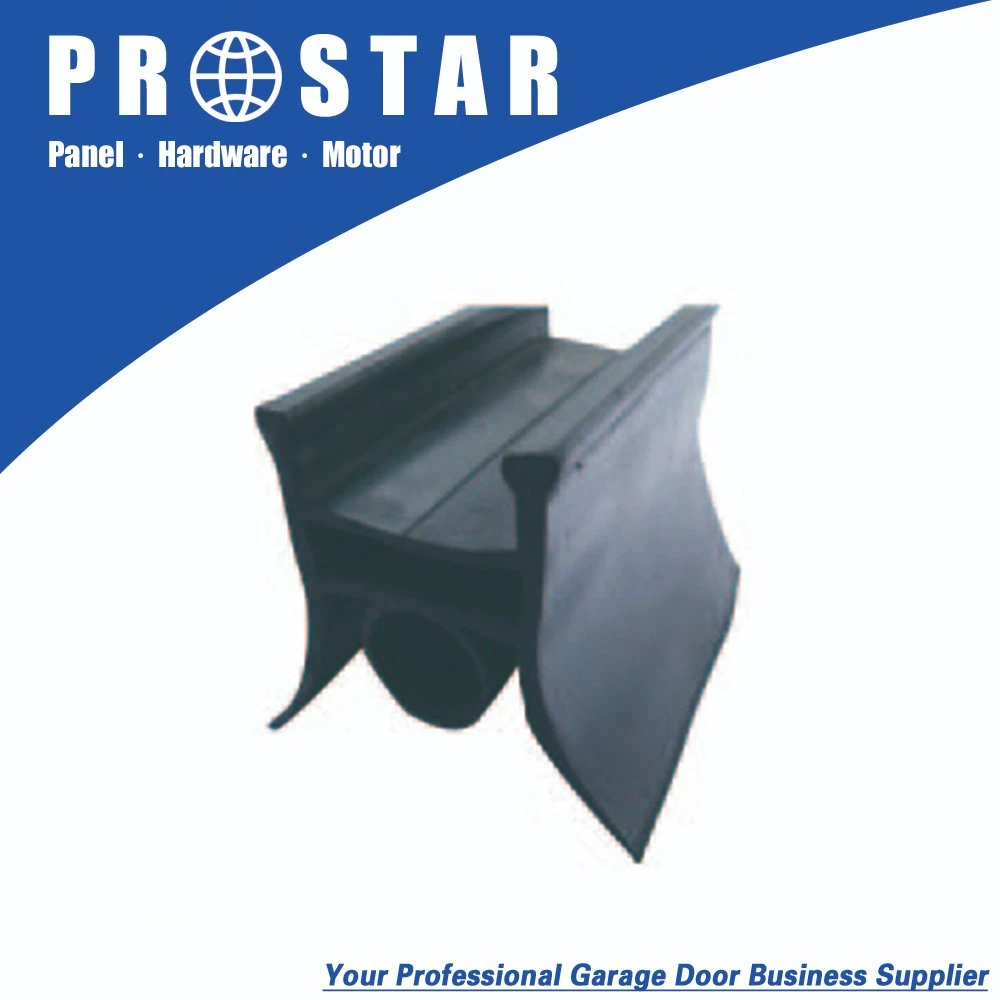 Black Dustproof Plastic / Rubber / PVC / EPDM / Aluminium / Aluminum Overhead Garage Door Top / Bottom Seal / Brush / Profile