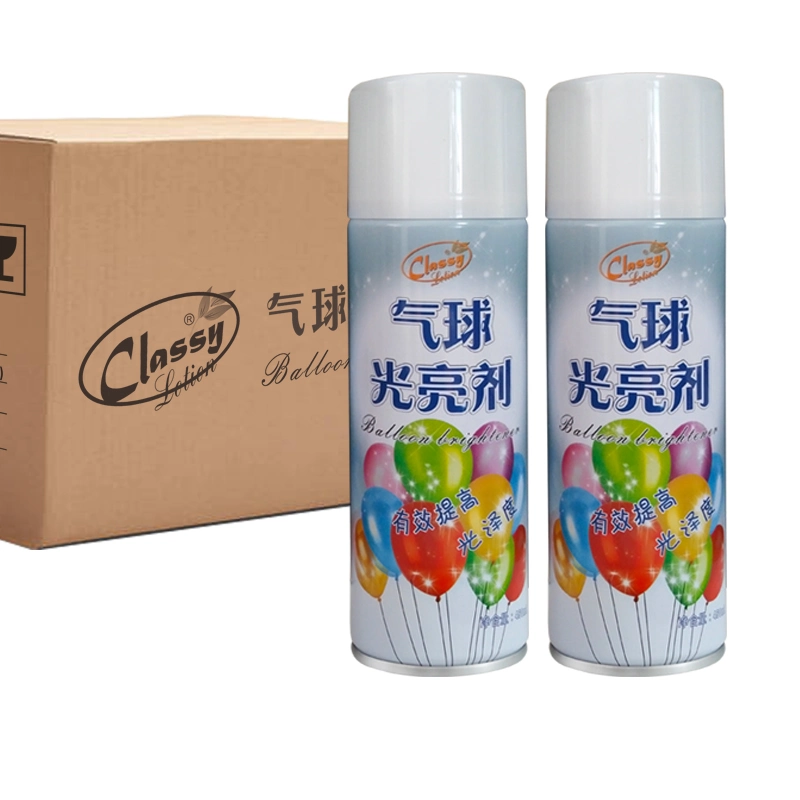 High Shine Party Balloon Brightener Aerosol Spray Balloon Shine Spray