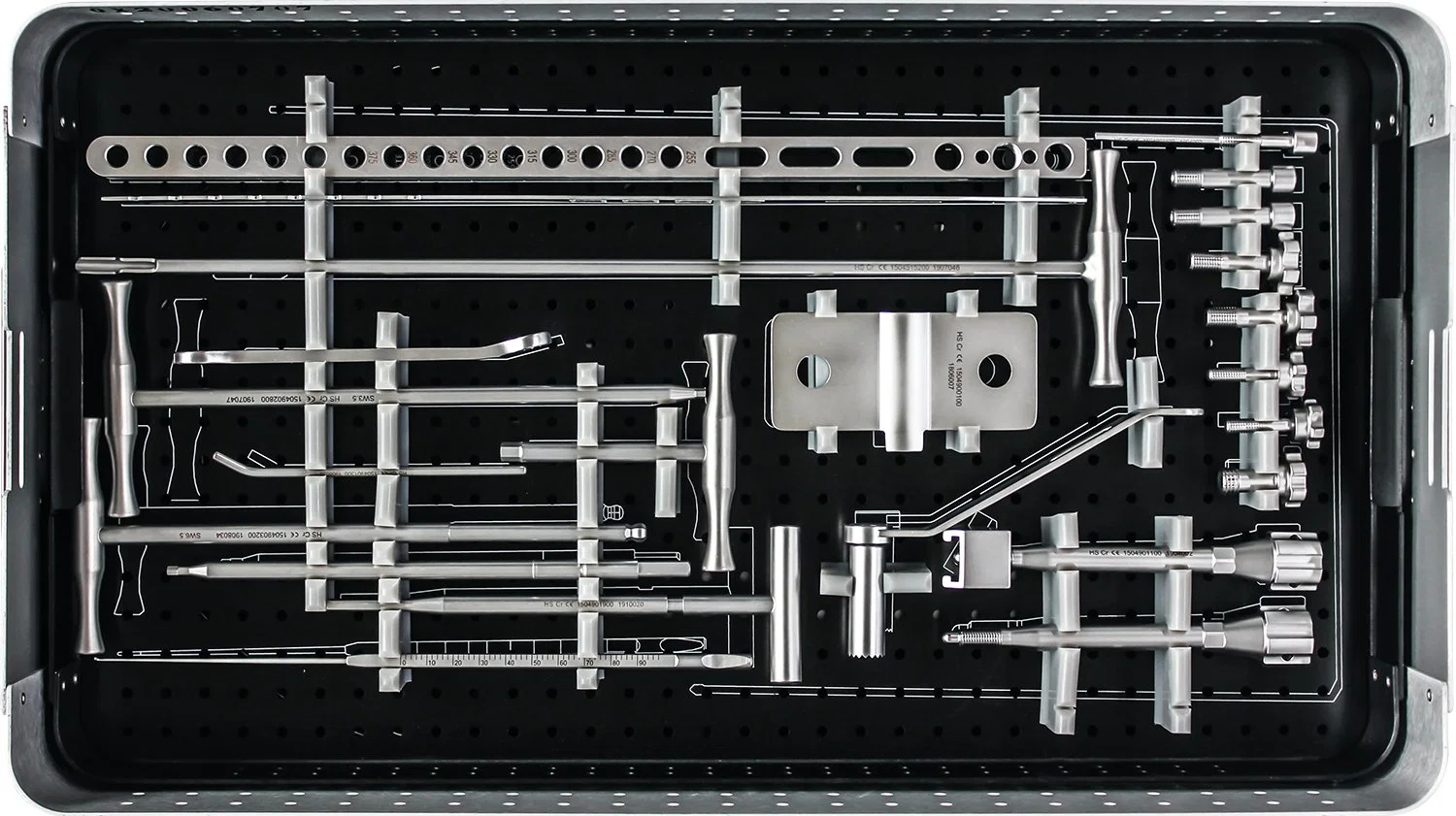 Surgical Equipment Tibial Intramedullary Nail Instrument Set (Professional X Series)