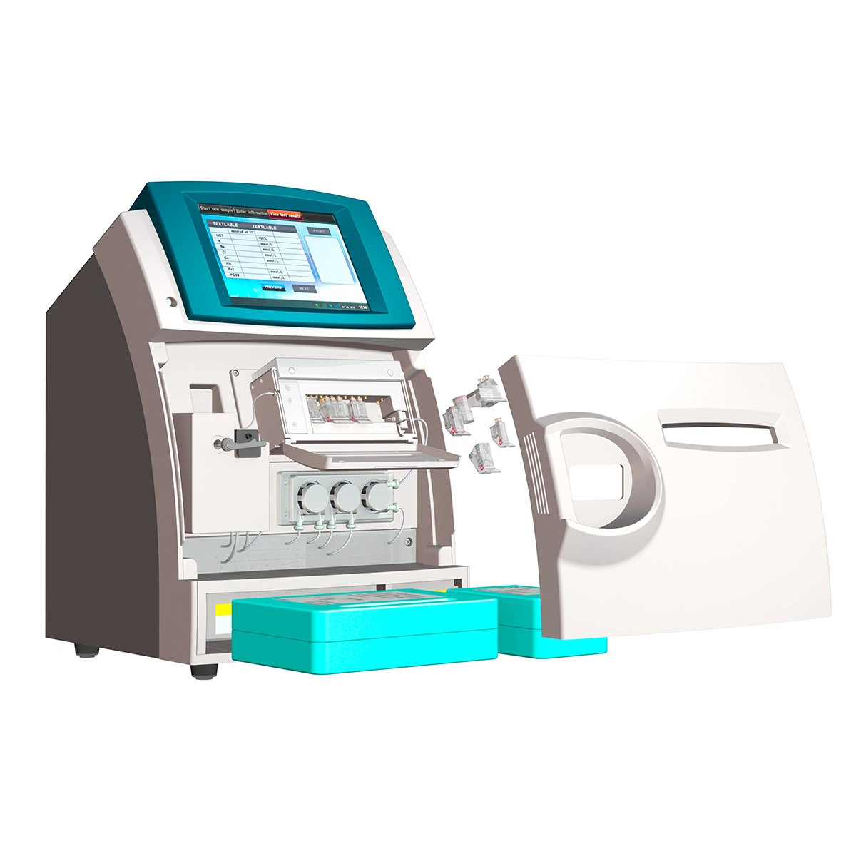 Automated Blood Gas Analyzer