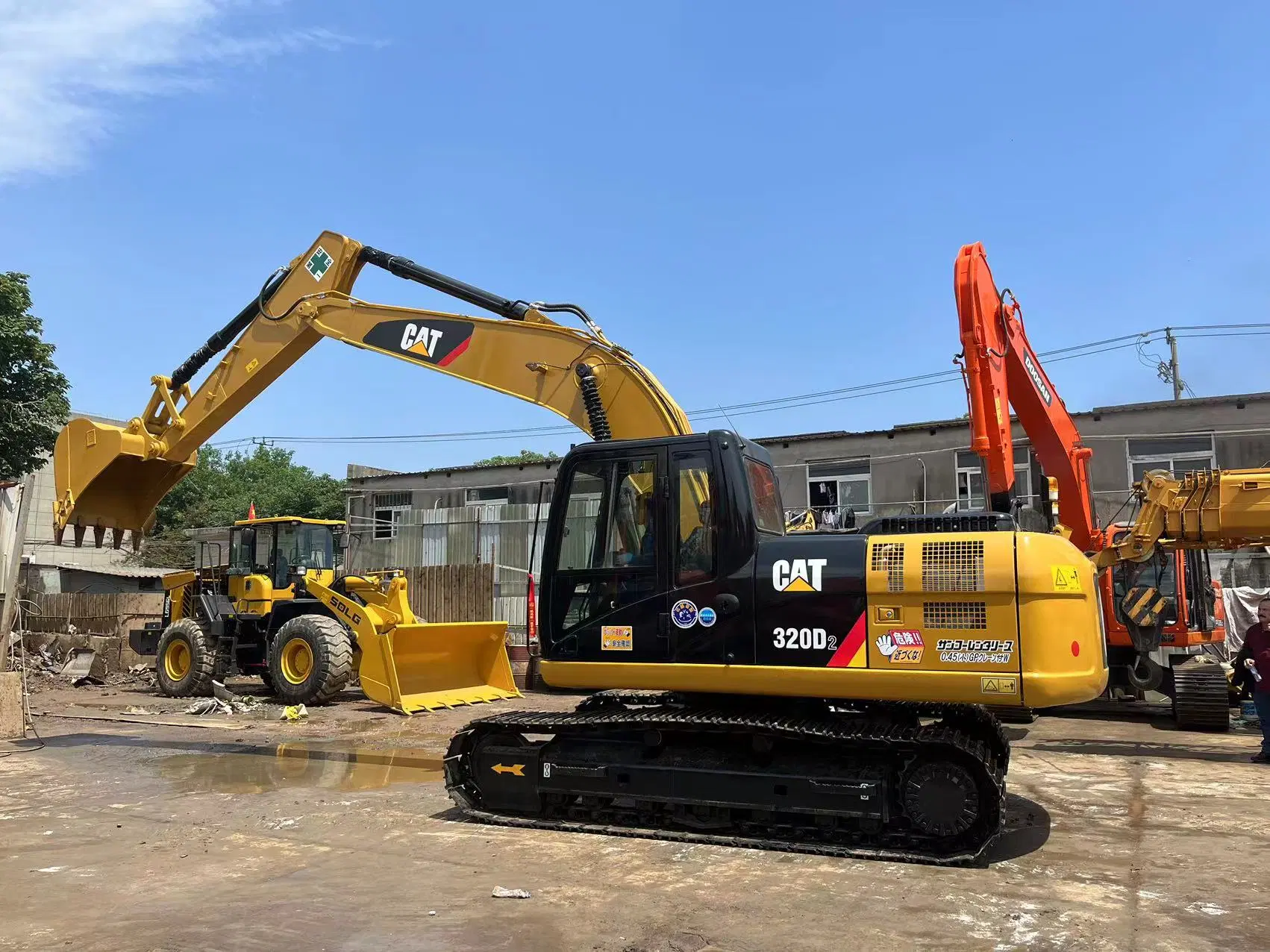 2017 Año Gato 20t Excavadora Caterpilar 320d Excavadora de Orugas