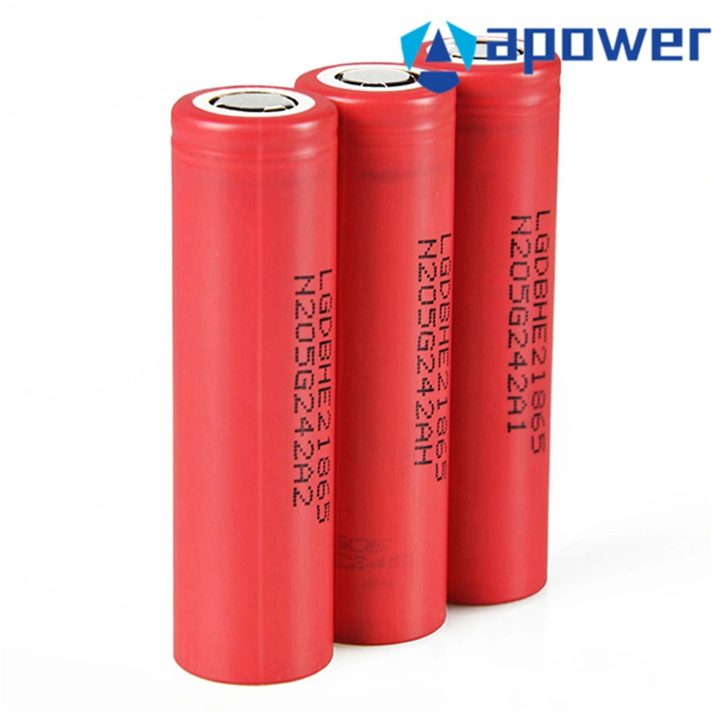 Véritable 3,6V 18650 He2 2500mAh 20A Batterie d'E-Cig