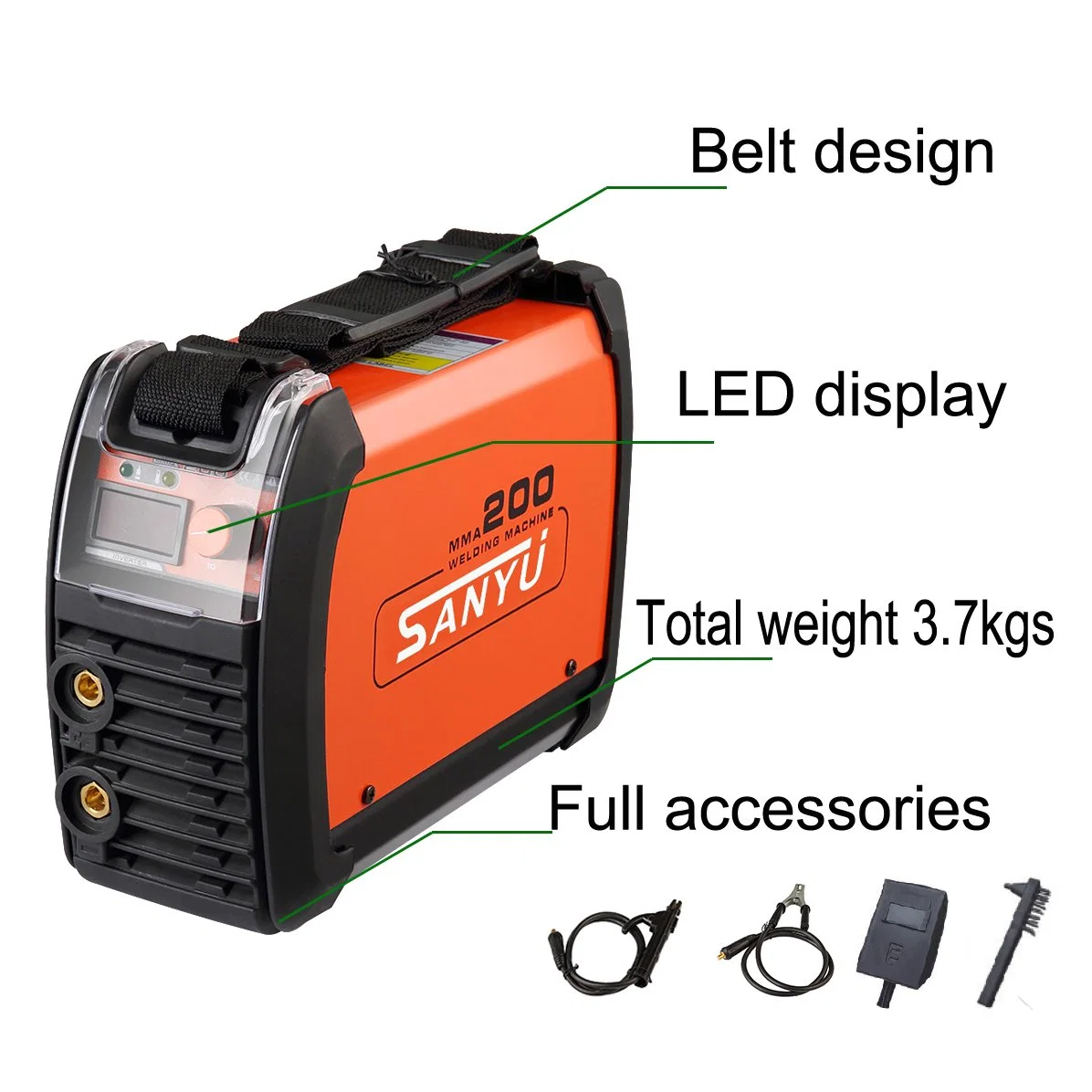 Le méthacrylate de méthyle-160HS (L) de type industriel Professional DC INVERTER MMA de la machine de soudage de l'IGBT