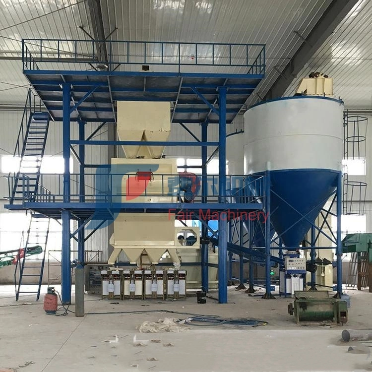 10-30t/H Dry Mixed Construction Mixture Mortar Production Plant Equipment Manufacturing Machine Line