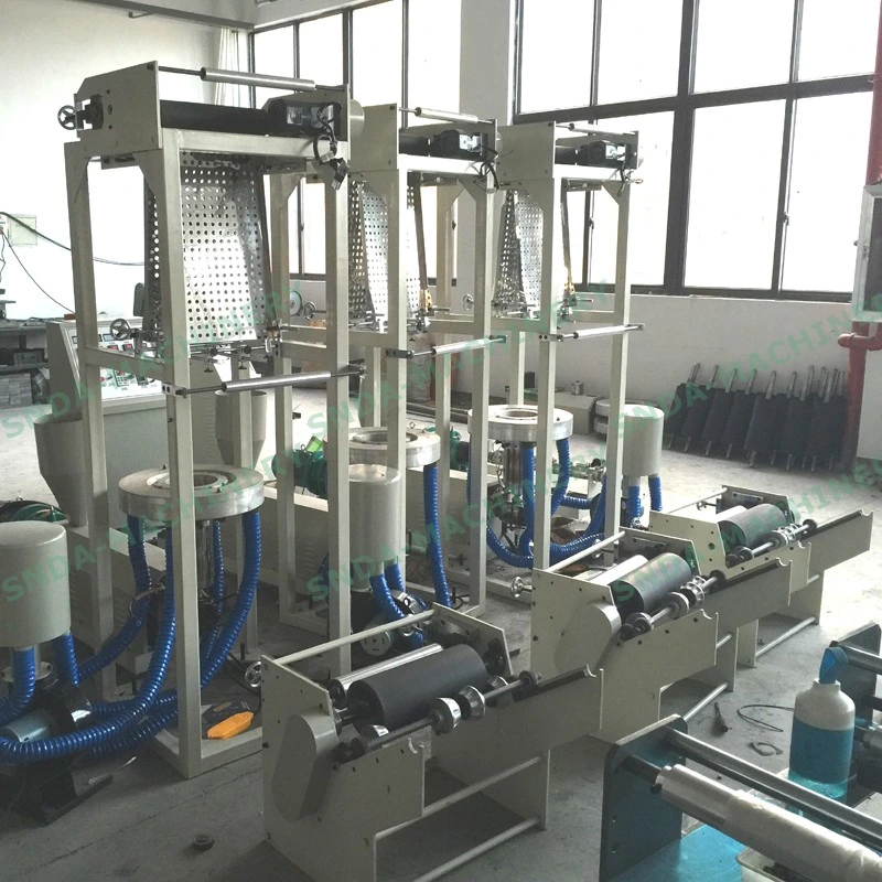 Smallest Laboratory Biodegradable Plastic Particle HDPE, LDPE, LLDPE Film Blowing Machine