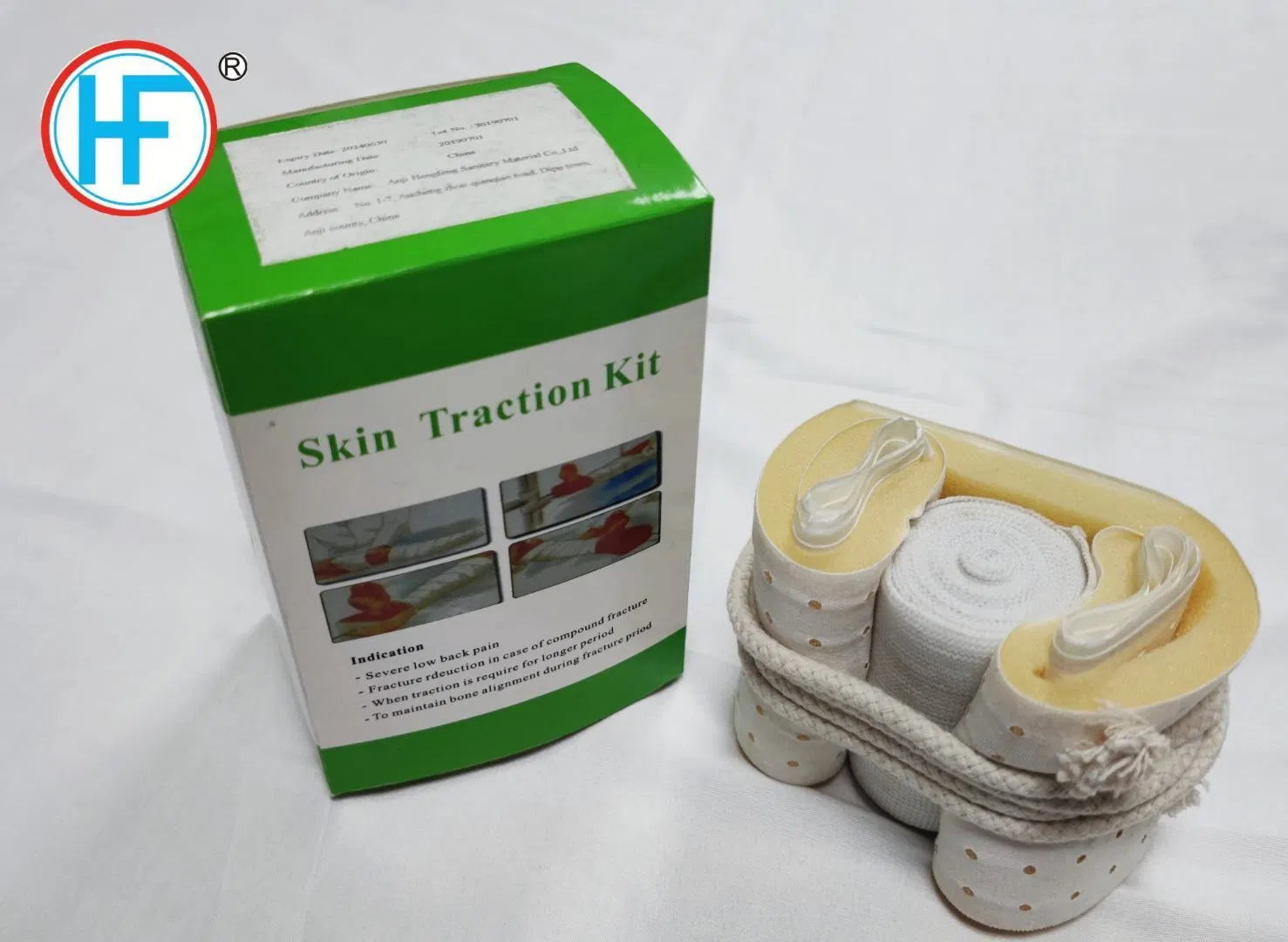 Ortopedia médicos adhesivo para adultos y niños Kit de tracción de la piel