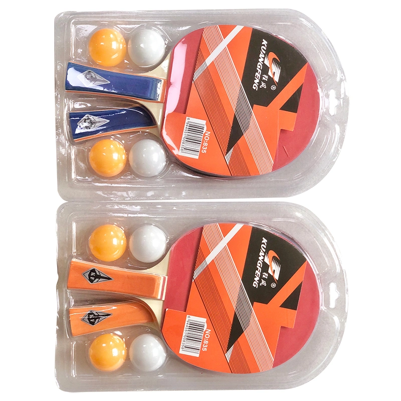 Atacado profissional Lightweight Fitness exercício Racket Tennis B set com 4 bolas