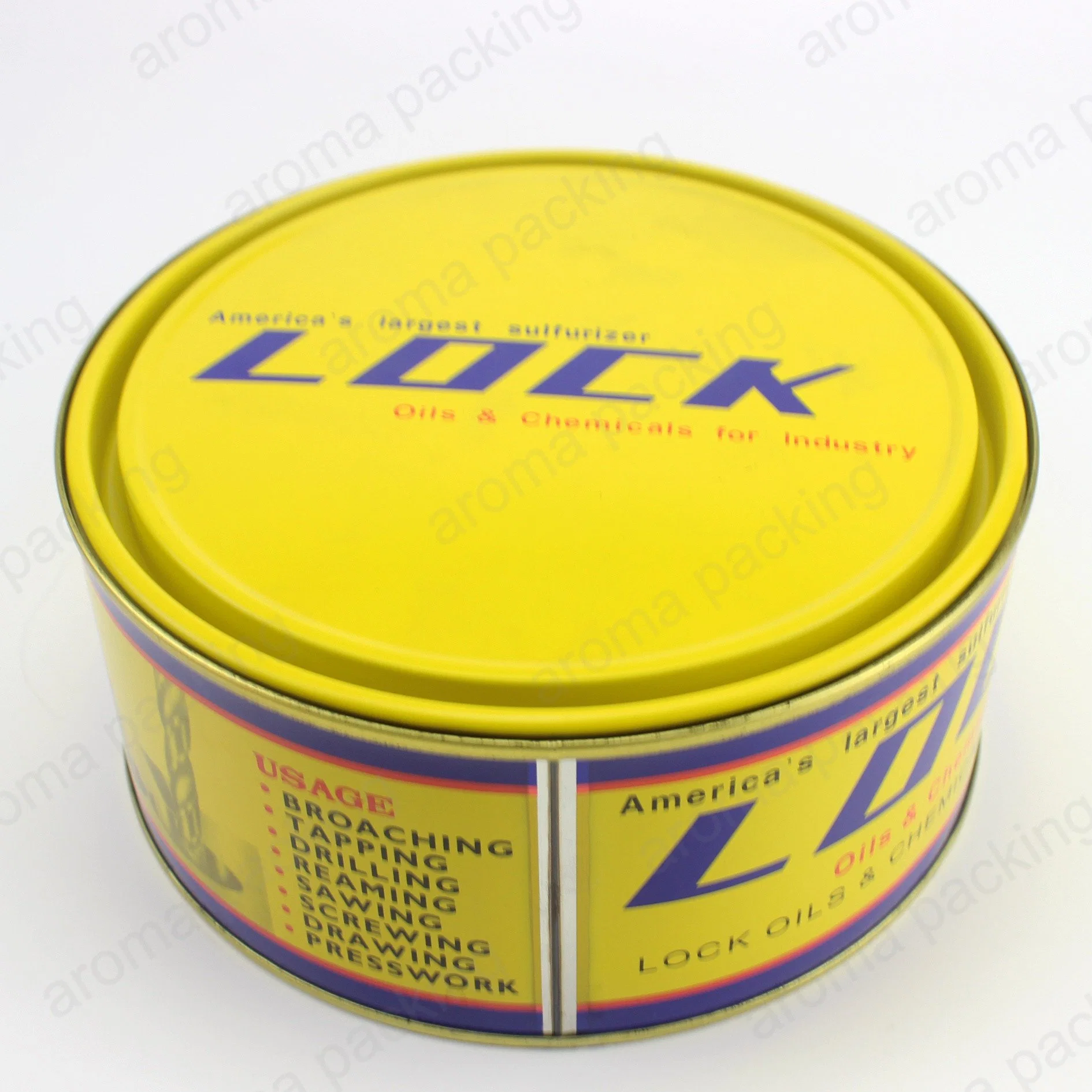 Cute Food Grade Metal Tin Cans for Cookie Candy Coffee Food Storage