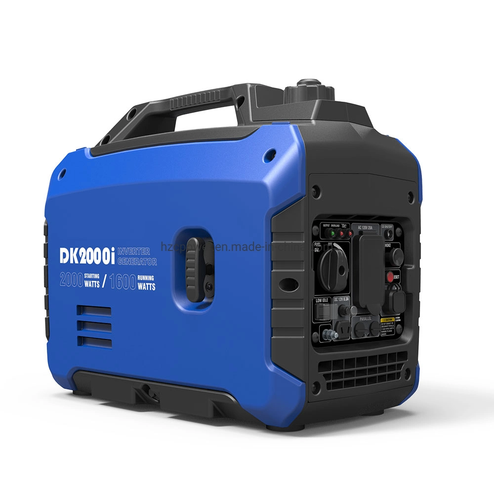 2kw Digital Generator, 4-Stroke, Gasoline Home Generator Portable Inverter Generator Portable Silent Inverter Generator