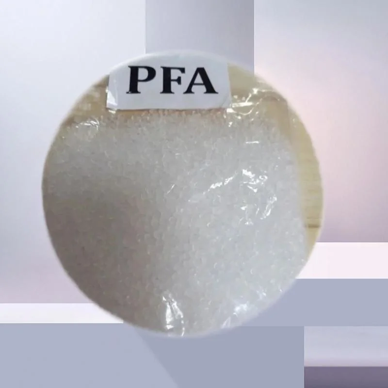 Hochreine PFA-Produkte PFA-Kunststoffe Material Harz Chemische Roh Material mit elektrischer Isolierung