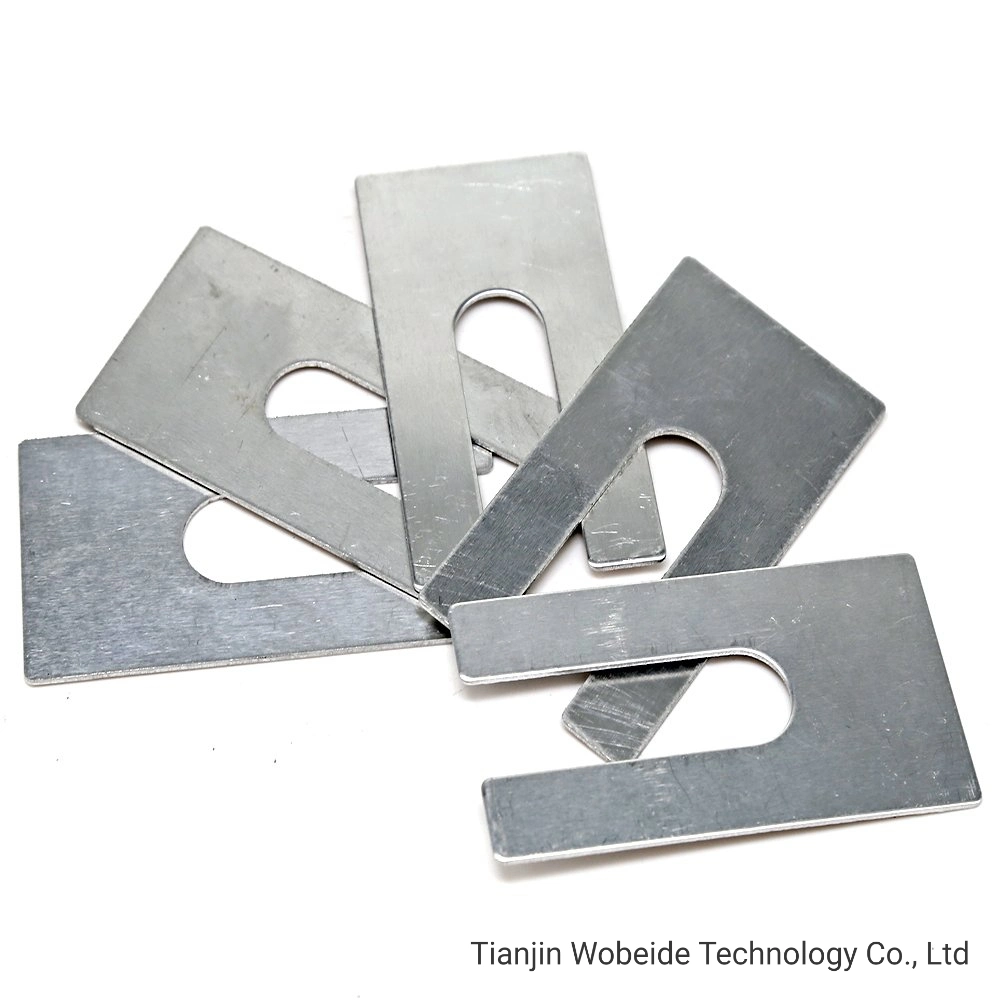 Window Use Aluminium 1mm 2mm 5mm Thickness Horseshoe Packer Shims