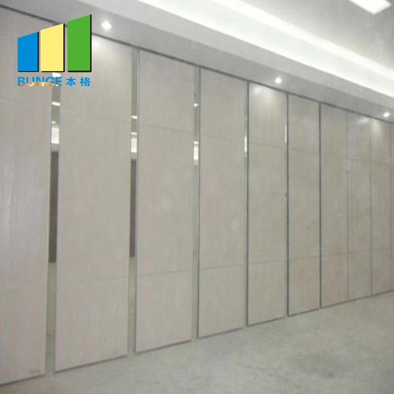 Hotel Movable Partition Wall Collapsible Demountable Partitions Walls with Door