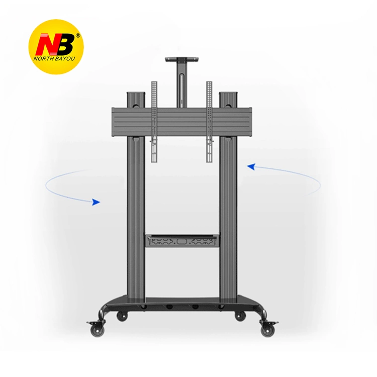 to Indonesia Nb Avt 1800-100-1p Aluminum Mobile Workstation TV Cart with G200 AV Cabinet and Avt1800-100-1p Fit 60"-100" Flat Panel LED LCD TV