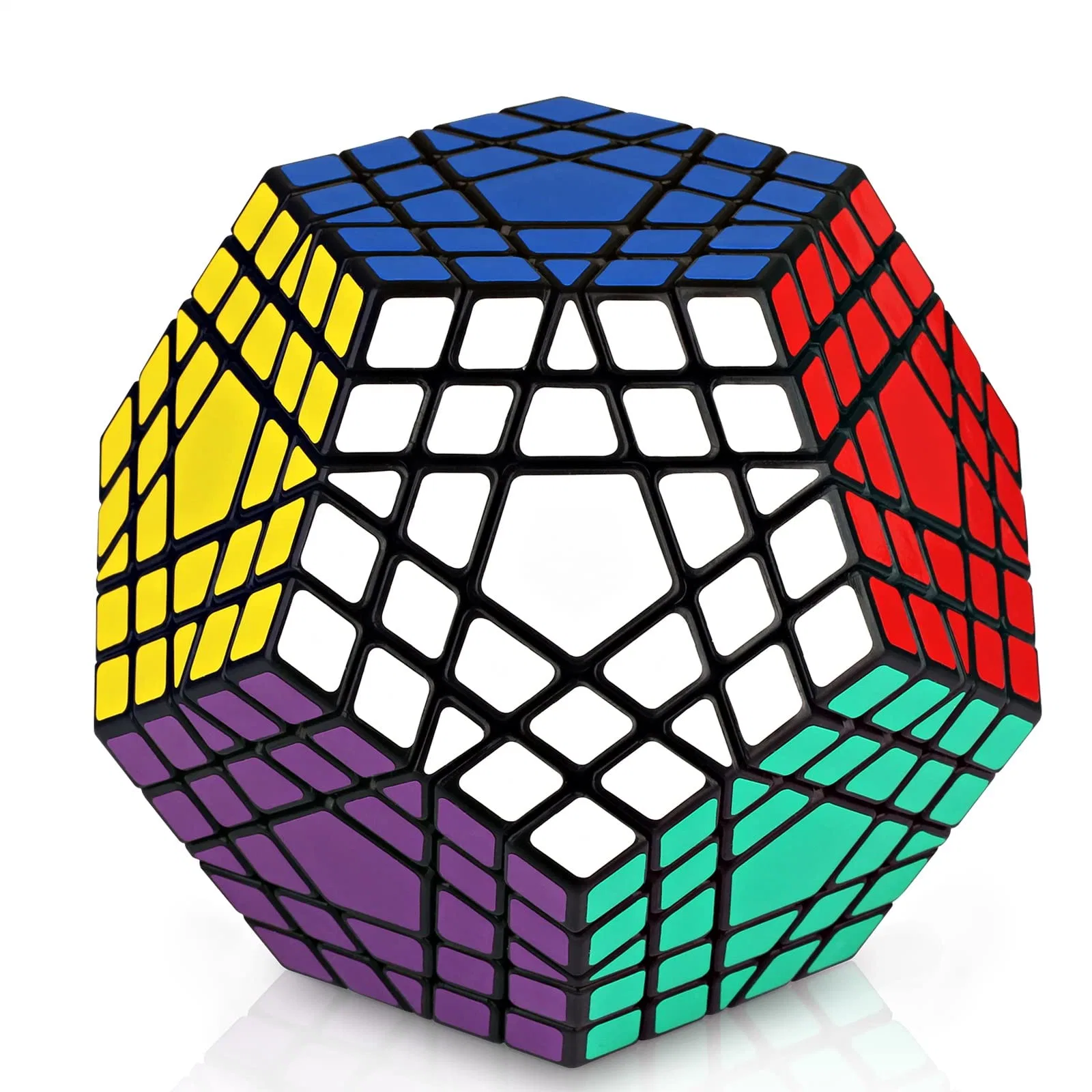 Shengshou Puzzle Fidget Toys Teraminx Magic Cube Megamin Speed Cube 7X7 for Kids Adults Cube
